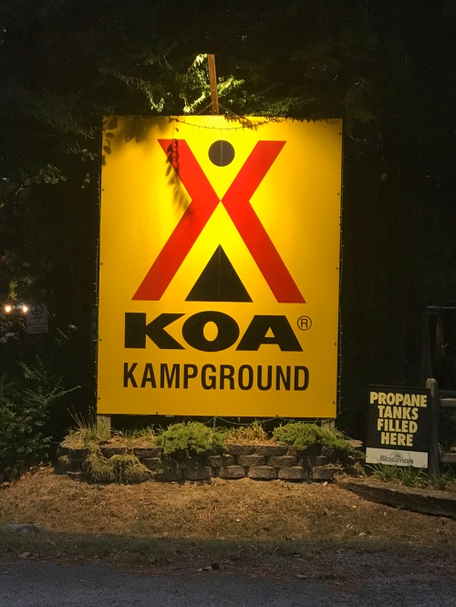 KOA Sign